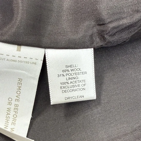 LOFT Gray and Tan Pencil Skirt - Picture 8 of 8